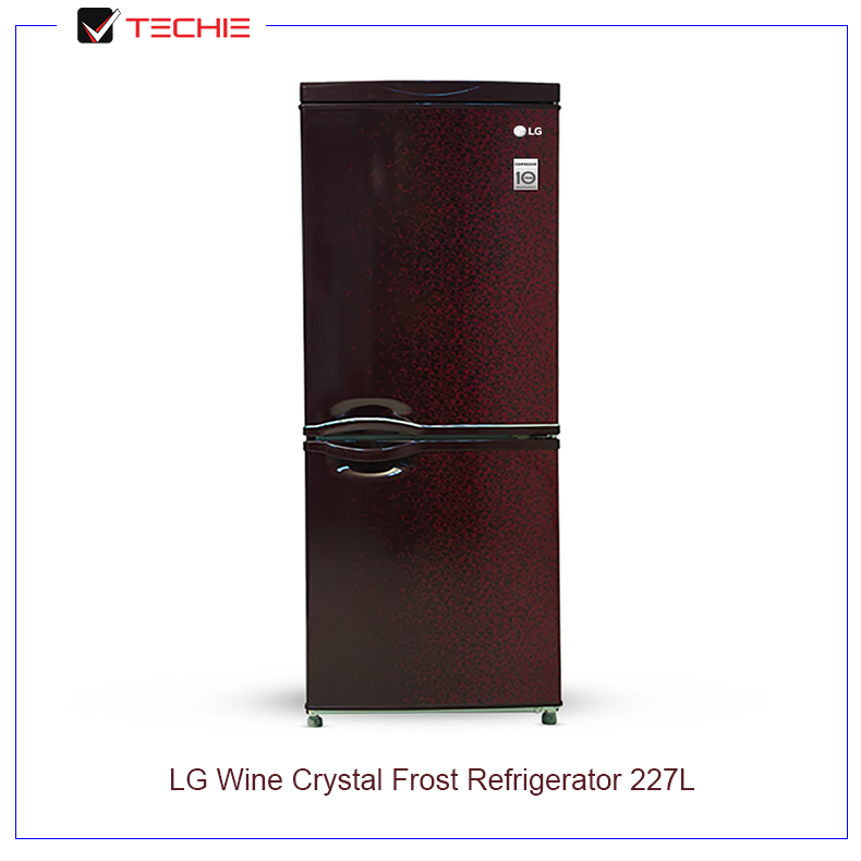 LG Wine Crystal Frost Refrigerator 227L