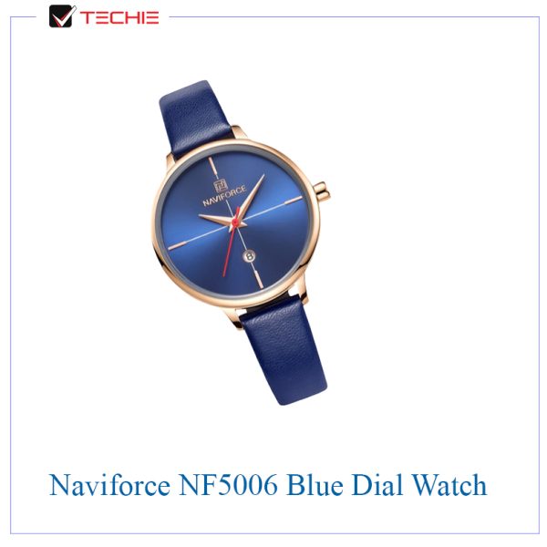 Naviforce NF5006 Blue Dial Luxury Watch