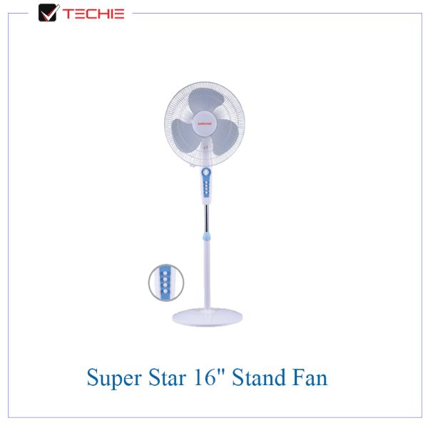 Super Star 16" Stand Fan Price And Full Specifications 1