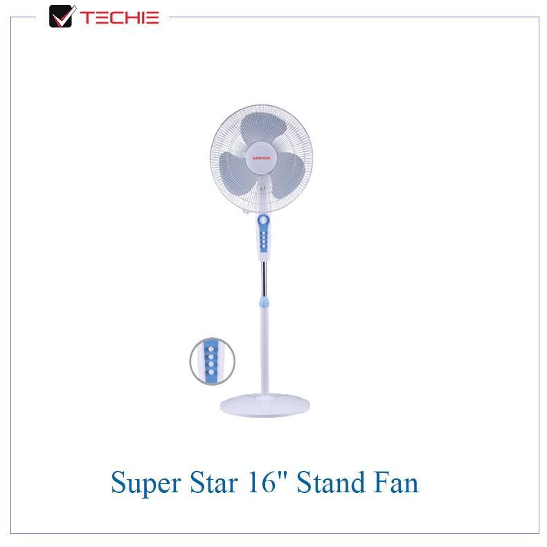 Super Star 16" Stand Fan Price And Full Specifications 1