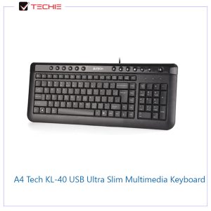 A4-Tech-KL-40-Black-USB-Ultra-Slim-Multimedia-Keyboard