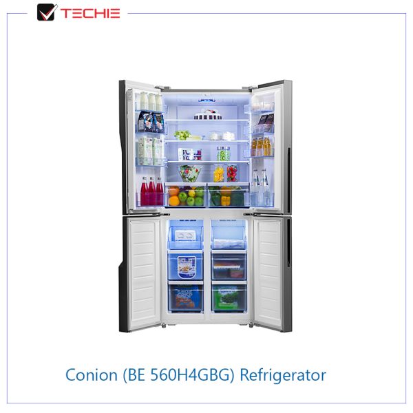 Conion-(BE-560H4GBG)-Refrigerator-open