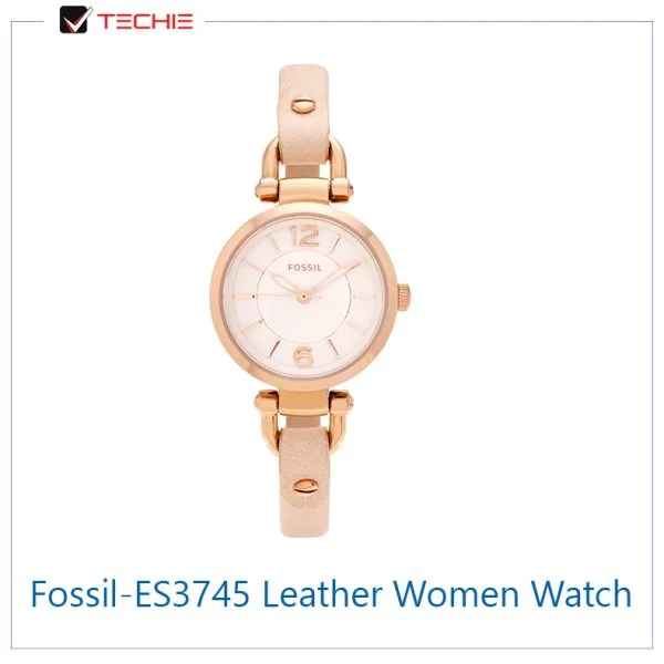 Fossil-ES3745-Leather-Analogue-Women-Watch