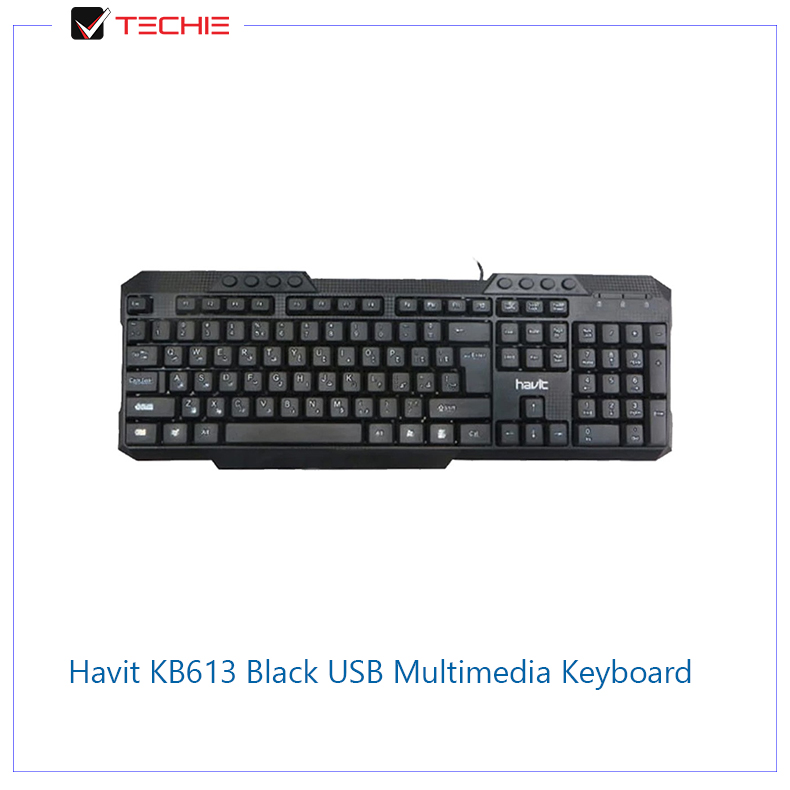 Havit-KB613-Black-USB-Multimedia-Keyboard
