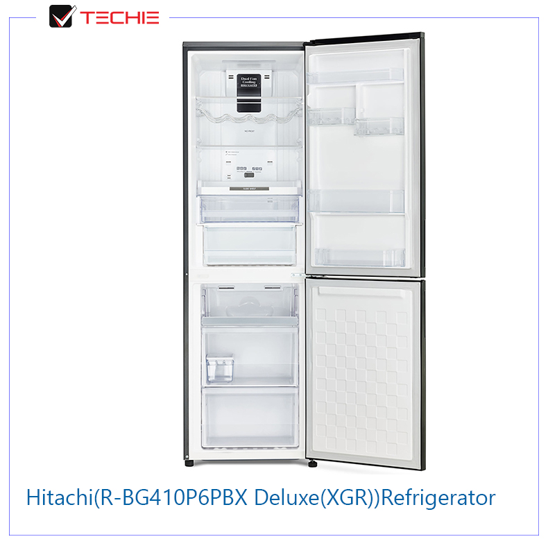 Hitachi--(R-BG410P6PBX-Deluxe-(XGR))-Refrigerator-openn