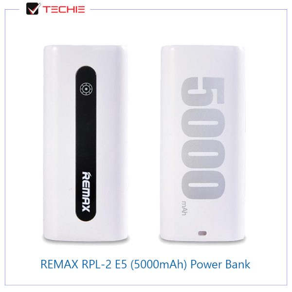 REMAX-RPL-2-E5-(5000mAh)-Power-Bank-white