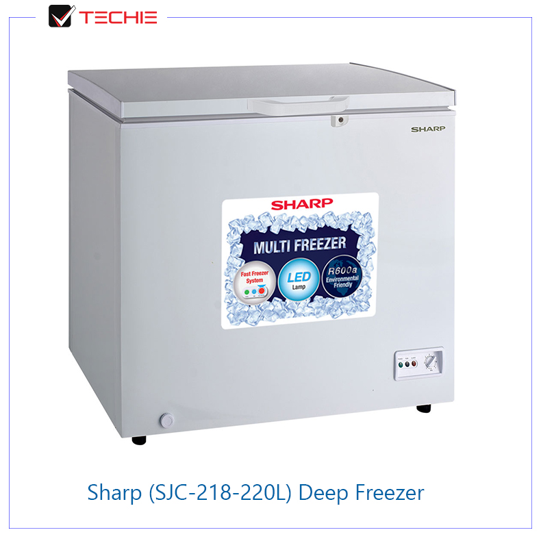Sharp-(SJC-218-220L)-Deep-Freezer
