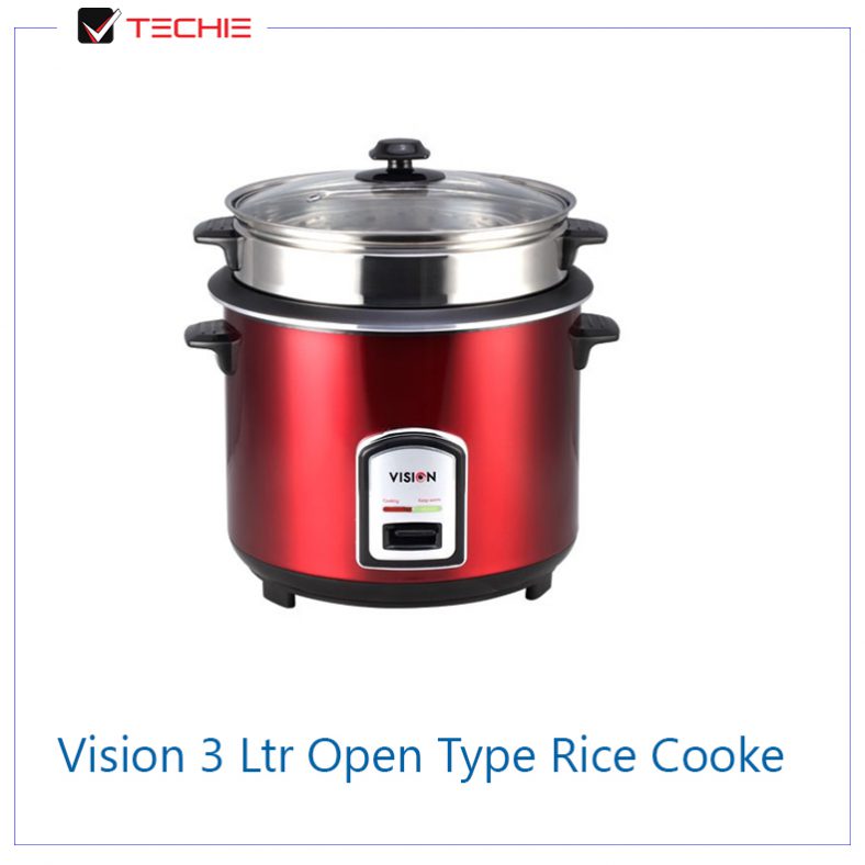 Vision 3 Ltr Open Type Rice Cooker Price And Full Specifications In BD