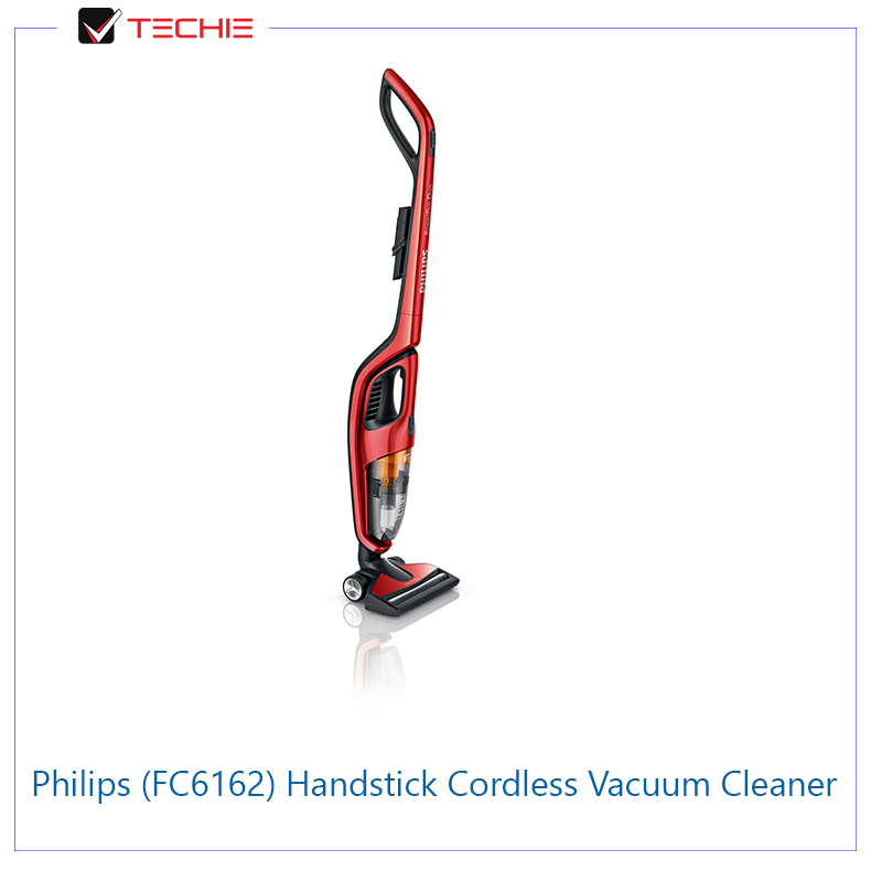 Philips-(FC6162)-Handstick-Cordless-Vacuum-Cleaner-red
